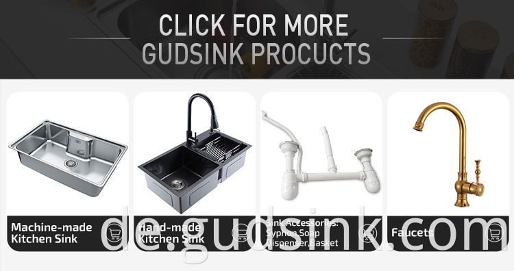 stainless steel sink black faucet